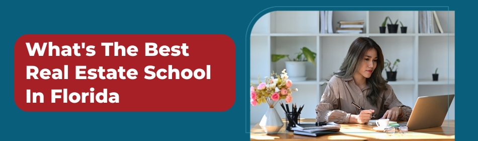 Focused real estate professional studying new sales techniques