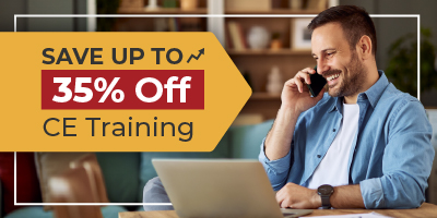 Save up to 35% CE Training