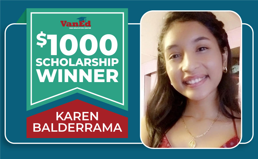 Congratulations to Our 2021-2022 VanEd Cares Scholarship Recipient