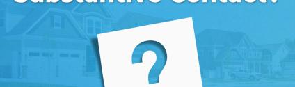 What Does First Substantive Contact Mean in Real Estate?